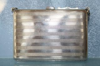 An Amazing Antique Solid Silver Large Purse HM Chester 1909 113 4G  