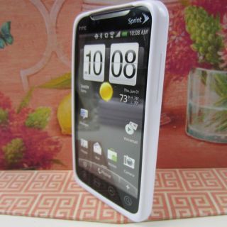 Jordan Rubber Silicone Skin Case Phone Cover for Sprint HTC EVO 4G  