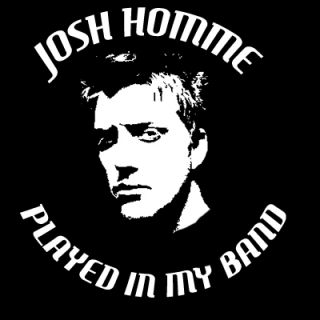 Josh Homme Kyuss QOTSA Them Crooked Vultures T Shirt  