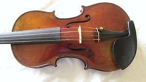 Fine old GERMAN violin labeled FRIEDRICH ERNST  