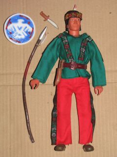70's Gabriel Marx Lone Ranger Bootleggers Indian Doll  