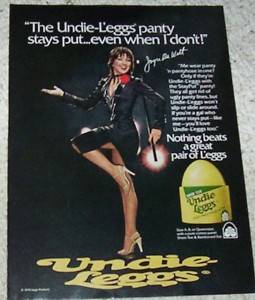 1980 Joyce DeWitt L'Eggs Pantyhose Hosiery Print Ad  