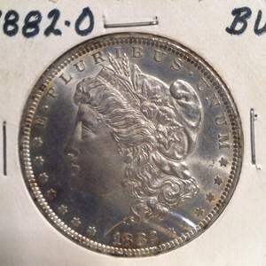 1882 O Morgan Silver Dollar  