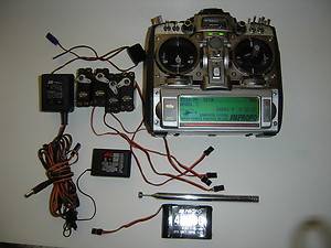 JR 10SX Transmitter Radio for RC Airplane or RC Helicopter  