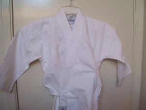 Judo Gi White single weave Flying Tigers Brand  