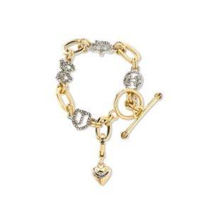 Juicy Couture Golden Luxe Starter Charm Bracelet $88  