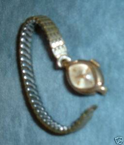 Vintage 14k Gold Jules Jurgensen Ladies Wrist Watch  