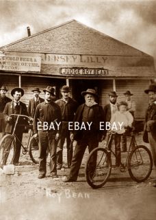 Judge Roy Bean Langtry Texas TX "The Jersey Lily" Cowboy Saloon Bar Photo  