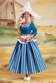 Europe Culture Dolls of World Dutch Barbie 1994 Special Edition Blond Mattel Rep  