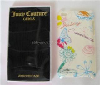 NIB Juicy Couture IPod Touch 4th Generation Cover Case Multi Flower Butterfly  