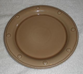 Juliska Cappuccino Brown Berry and Thread Pattern 9 Salad Plate