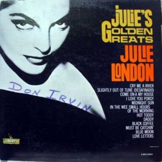 Julie London Golden Greats LP VG LRP 3291 Vinyl 1963 Mono Record