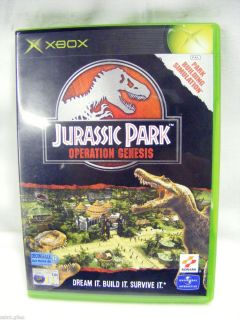 as Jurassic Park Operation Genesis for Microsoft Xbox in category