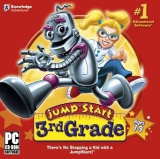 Jumpstart 3rd Grade Jump Start Adventures New for PC XP Vista Win 7