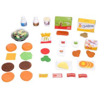 Just Like Home 37 Piece McDonalds Playfood Backpack Happy Meal