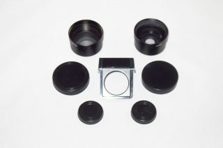 RARE Kalt Wide Angle Tele Vue telephoto lenses for Polaroid SX 70 SX70