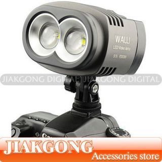 Dslrkit Walli LED Video Light 2000LM 5600K for Camera Camcorder 2X