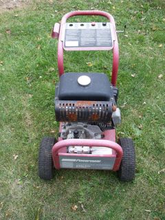Coleman Powermate Pressure Washer 2400 PSI 2 3 GPM Good Condition