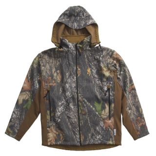 New Browning Pursuit Sherpa Lined Jacket $199 Med Hunting Camo Coat