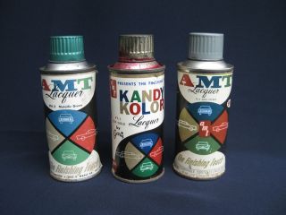 Vintage 1960s AMT Spray Paint Kandy Kolor for Model Car Kits