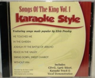 Songs of The King Elvis Presley Karaoke New CD G
