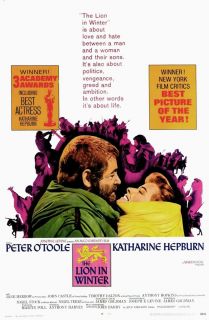in Winter 1968 Peter OToole Katharine Hepburn Anthony Hopkins