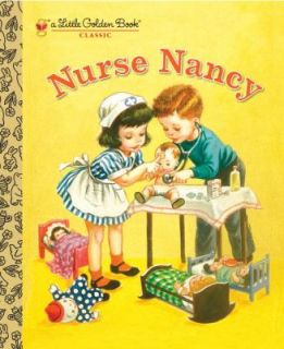 Nurse Nancy by Kathryn Jackson Little Golden Book Kids Story Hardcover