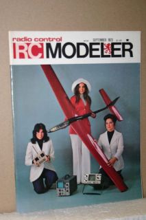 Control Modeler RC Magazine September 1973 Kavan Jet Ranger