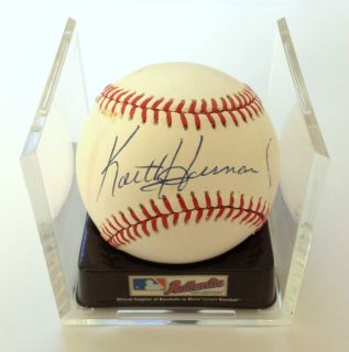 Keith Hernandez Autographed Baseball, Signed by NY Mets World Series