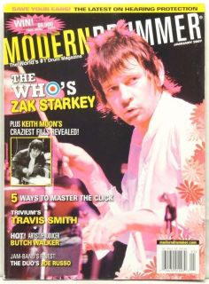 Magazine Zak Starkey The Who Keith Moon Travis Smith Joe Russo