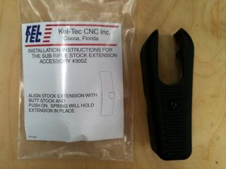 Kel Tec Sub 2000 Stock Extension keltec rifle 9mm 40 Glock Beretta