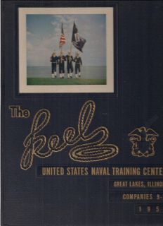 1951 THE KEEL U.S. Naval Training Center Yearbook Great Lakes IL