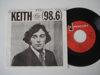 Keith 98 6 Mercury PS 45 Bubblegum