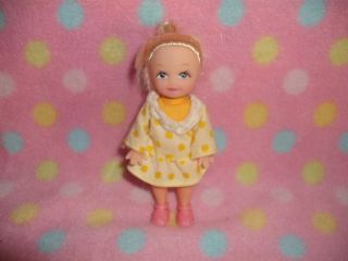 Kelly Doll Size Doll Only in Yellow Dress Cute
