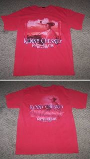 Kenny Chesney Poets Pirates 2008 Tour Concert Shirt Adult Large