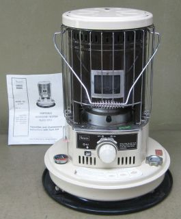  Portable Kerosene Heater 11 500 BTU with Owners Manual
