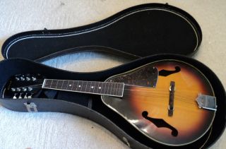 Vintage Kent A Style Acoustic Mandolin w Case Extra 80 20 Bronze