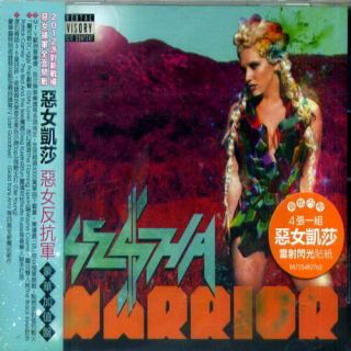 Taiwan CD 4 Stickers CD Brand New SEALED Deluxe Edition Kesha