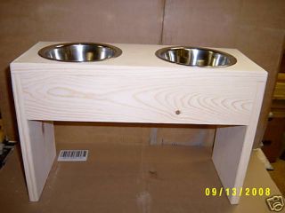 Raised Dog Bowl Feeder Stainless Bowls 14