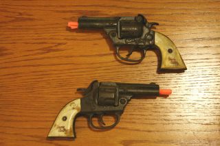 Gene Autry Cap Guns Set of 2 Kenton Toys