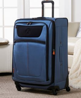 PK Phil Keoghan Now 28 Spinner Upright Luggage Sky Blue 