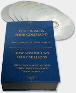YOUR WISH IS YOUR COMMAND KEVIN TRUDEAU 14 CD SET AUDIO PROGRAM MAKE