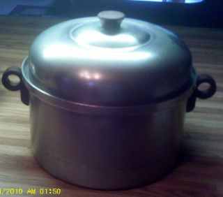 Vintage Regal Aluminum Kewaskum Wi High Dome Dutch Oven Stock Pot 1940
