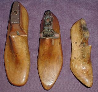  1950s Wooden Shoe Form Lasts 1 Mobbs Miller Kettering England Others