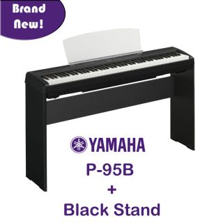 P95B Pack Electric Digital Keyboard Piano with Black Stand 88 Keys New