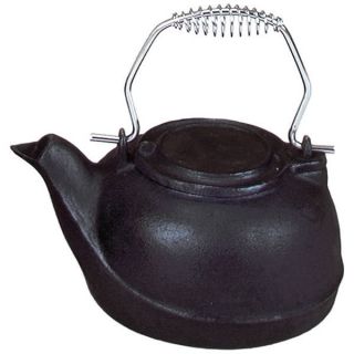 Pot Kettle Stove Top Cook Top Woodfield Flat Black Cast iron Kettle 2