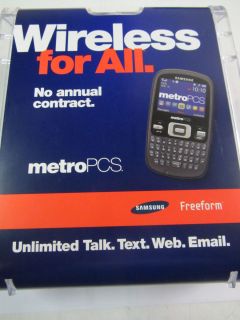 R350 Freeform SCH R350 Metro Pcs Cell Phone QWERTY Keyboard New