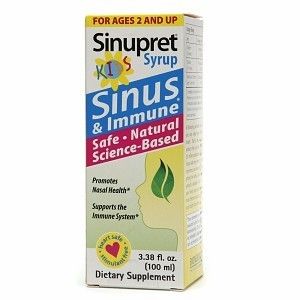 Sinupret Kids Sinus Immune Syrup 3 38 FL oz 100 Ml