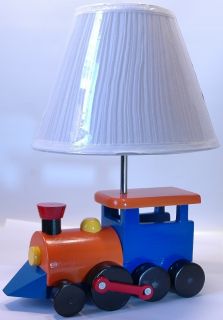 Childrens Train Lamp Great for Any Kids Room or in The Babys Nursery