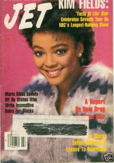 Jet Magazine November 25 1985 Kim Fields Blacks Suffer